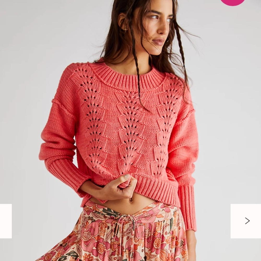 Free People Bell Song Pullover Sweater